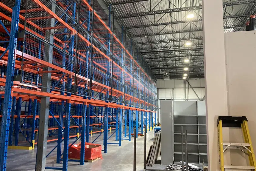 Construction industrielle en Estrie.